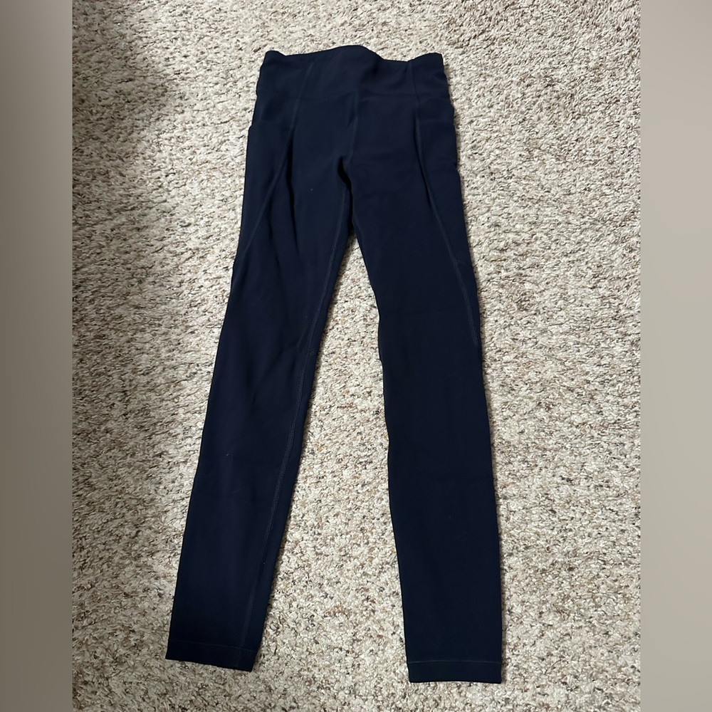 Athleta Girl Navy High-Rise Leggings